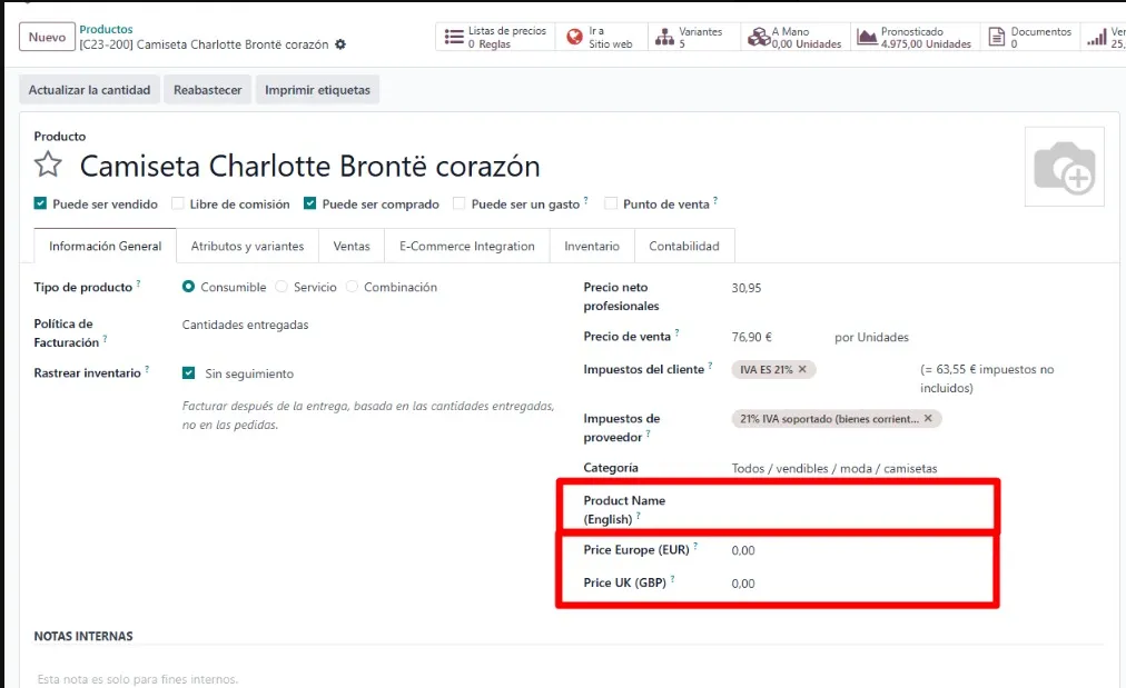Módulos a medida